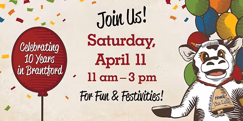 Brantford 10 Year Anniversary Celebration 