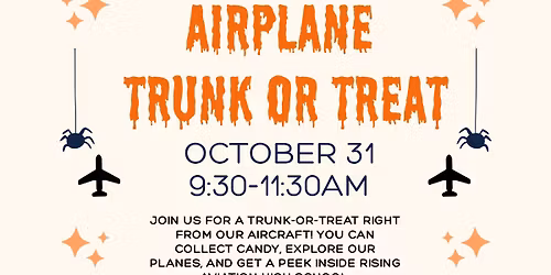 Airplane Trunk or Treat
