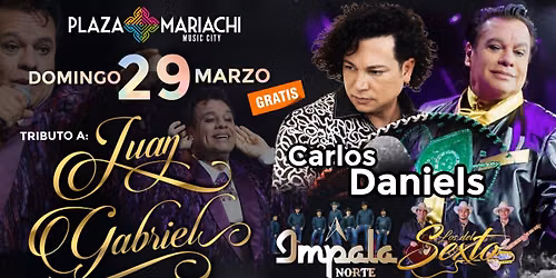 Carlos Daniels - A Tribute to Juan Gabriel at Route 66 Casino