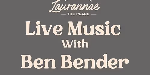 Live Music With Ben Bender