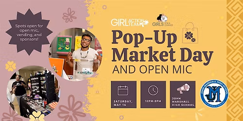 Her Journey Home: Pop-Up Market Day & Open Mic