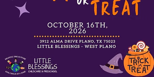Trunk or Treat at Little Blessings of West Plano!