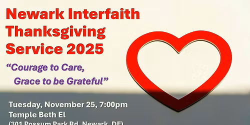 Newark Interfaith Thanksgiving Service