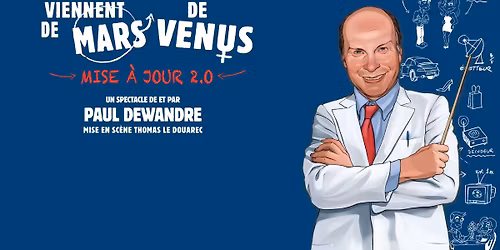 LES HOMMES VIENNENT DE MARS LES FEMMES DE V\u00c9NUS \u2022 CONFLUENCE - AVIGNON \u2022 02 AVRIL 2026