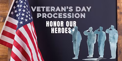 Fredericksburg Veterans Day Procession