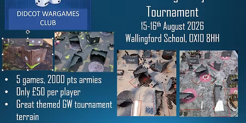 Oxford Onslaught Major 40k Tournament