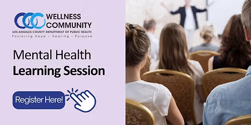 Mental Health Learning Sessions