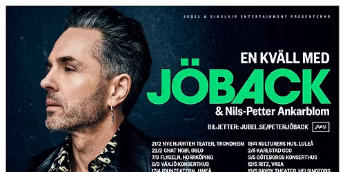 En kv\u00e4ll med J\u00f6back I V\u00e4xj\u00f6 Konserthus