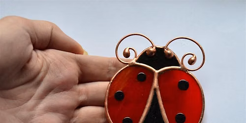 Stained Glass Ladybug Class