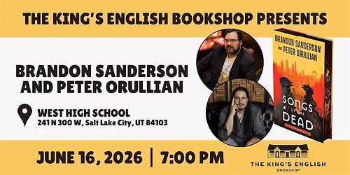 Brandon Sanderson & Peter Orullian