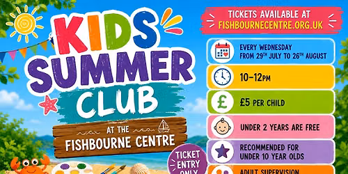 Kids Summer Club - Wednesday 26th August