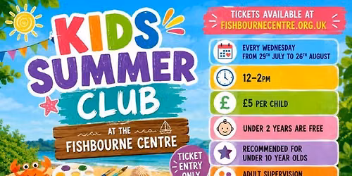 Kids Summer Club - Wednesday 26th August