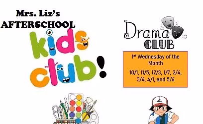 Weekly Afterschool Kid's Club!