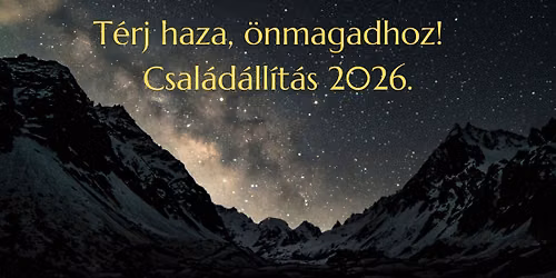 T\u00e9rj haza \u00f6nmagadhoz! - Csal\u00e1d\u00e1ll\u00edt\u00e1s