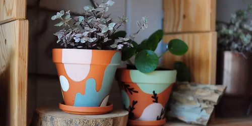 Paint, Plant & Sip Event