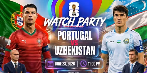 Portugal vs. Uzbekistan: Watch Party - World Cup Group Stage (Jatra Biroti)
