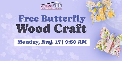 Free Butterfly Wood Craft