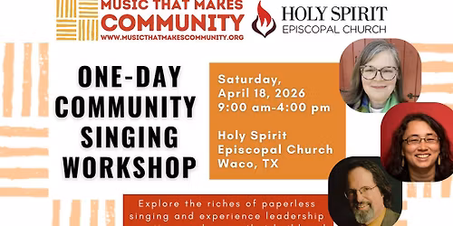 [Waco, TX] MMC Community Singing Workshop