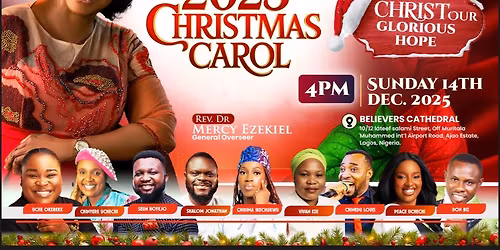 CHRIST: OUR GLORIOUS HOPE | A Special Christmas Carol Service 2025