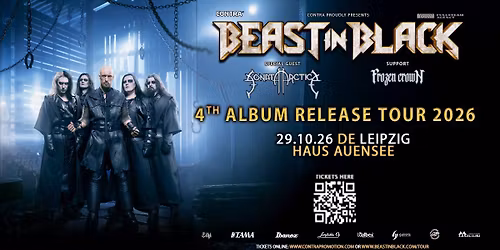 Beast In Black - 4th album release tour - Leipzig