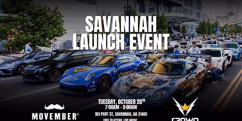 Crown Rally Savannah Launch
