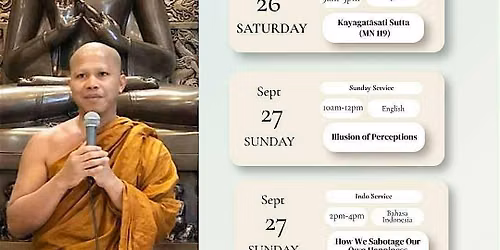 One Day Mindfulness with Bhante Santacitto (In English)
