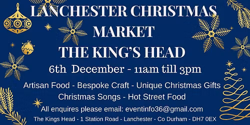 Lanchester Christmas Market \ud83c\udf84