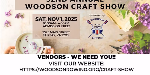 32nd Annual Woodson Craft Show!