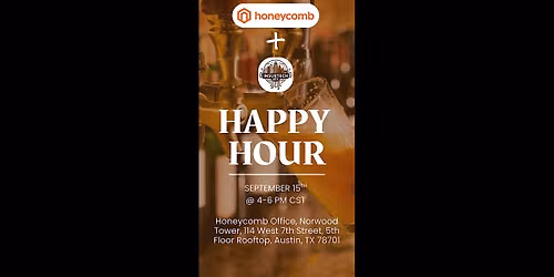 Honeycomb Insurance Presents: InsurTech ATX September Happy Hour