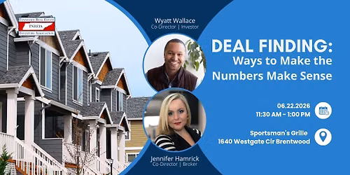 Deal Finding: Ways to Make the Numbers Make Sense  