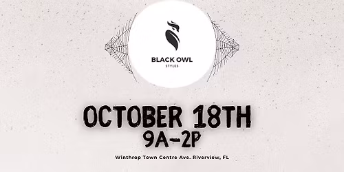 Winthrop Pop Up Market with Black Owl Styles