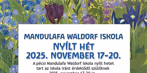 NY\u00cdLT H\u00c9T A P\u00c9CSI WALDORF ISKOL\u00c1BAN 