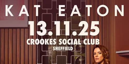 Kat Eaton Band Live at Crookes Social Club, Sheffield 