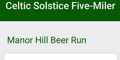 Celtic Five Miler
