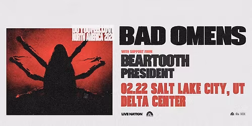 BAD OMENS - DO YOU FEEL LOVE NORTH AMERICA TOUR 2026