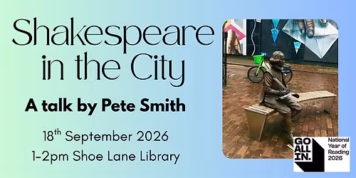 Shakespeare in the City - A talk