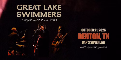 Great Lake Swimmers - Caught Light Tour | Dan's Silverleaf