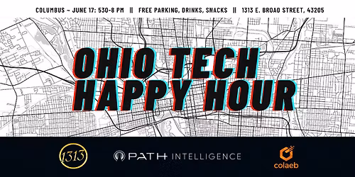 Ohio Tech Happy Hour featuring Anthony Regalado, Path Intelligence Labs