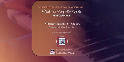 President\u2019s Concerto Competition \u2014 Keyboard Area Final Round