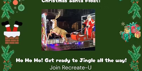 Christmas Santa Float