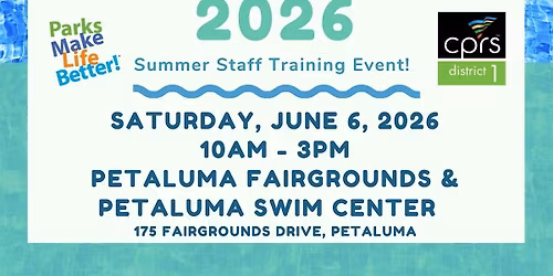 CPRS District 1 Surf N Turf Summer Staff Training