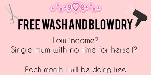 free wash and blow 