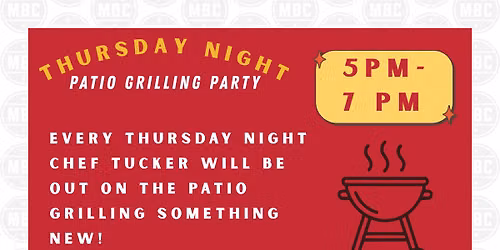 Patio Grilling Party with Chef Tucker
