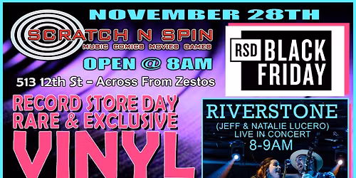 RECORD STORE DAY 2025 (BLACK FRIDAY SALE)!