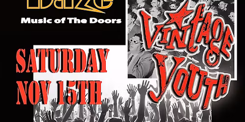 ILLEGITIMATE AC\/DC, STRANGE DAZE, VINTAGE YOUTH at THE SEBASTIANI THEATRE