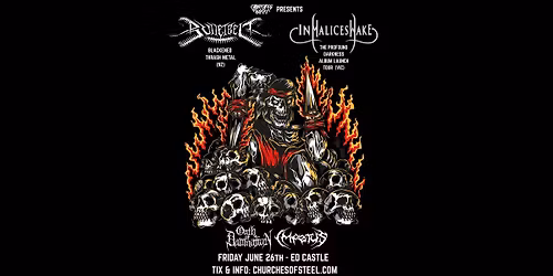 DOUBLE THE DARKNESS - Bulletbelt (NZ) & In Malice's Wake (VIC) w\/ Oath of Damnation + Impetus