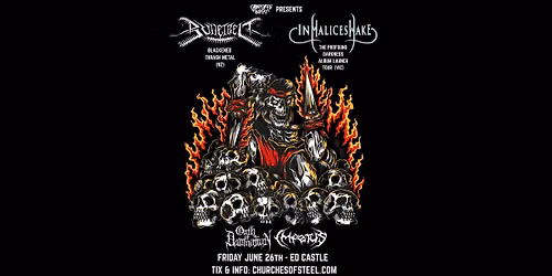 DOUBLE THE DARKNESS - Bulletbelt (NZ) & In Malice's Wake (VIC) w\/ Oath of Damnation + Impetus