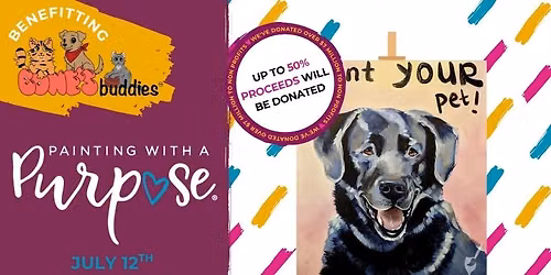 Painting With A Purpose: Benefitting Bowes Buddies!