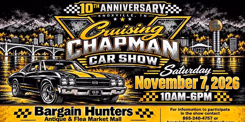 Cruising Chapman Car Show 10th Anniversary
