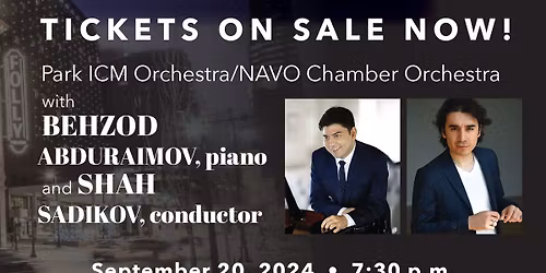 Parking Behzod Abduraimov - New York